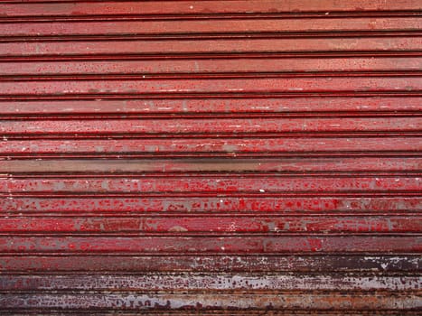 Grunge metal fence texture