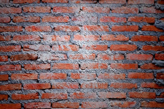 Background with old brick wall