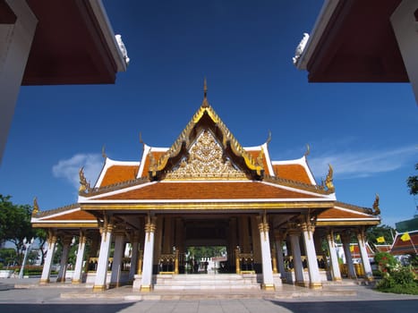 Traditional Thai old pavilion style