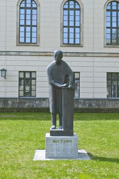 Statue of Max Planck outside Humboldt University in Berlin, Germany