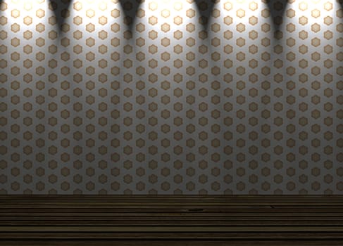 the Texture of Wood blue panel for background vertical