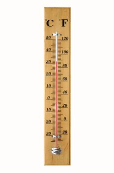 Thermometer isolated on white background