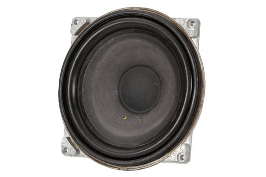 Big speaker, isolated on a white background