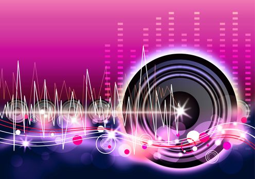 Music background design