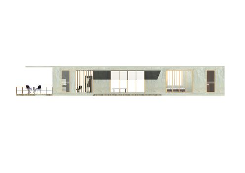 Architecture 3d Elevation.a presentation show elevation of housing.