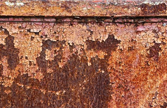 The surface of the rust