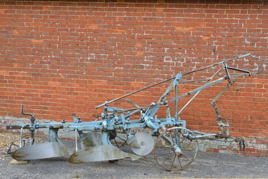 Old fashioned plough