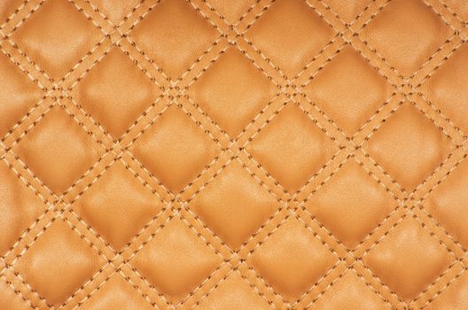 Sepia picture of genuine leather upholstery