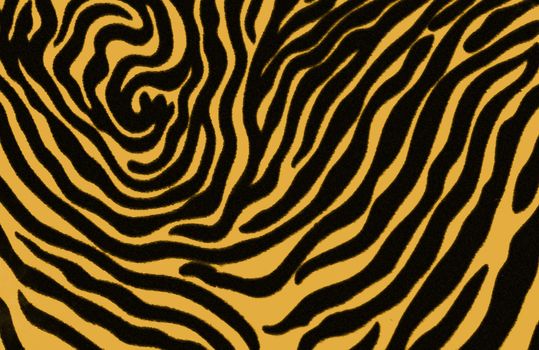 A background with a design of yellow tiger stripes.
