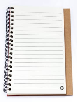 Notebook for taking notes.