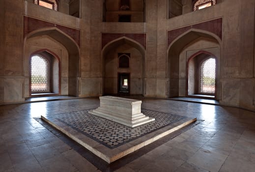 Sarcophagus in Humayun's Tomb, Delhi, India