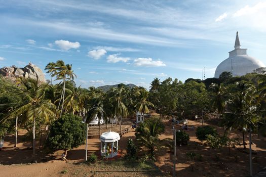 Mahaseya Dagoba. Mihintale, Sri Lanka