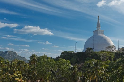 Mahaseya Dagoba. Mihintale, Sri Lanka