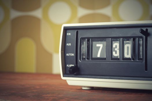 Wake up! vintage alarm clock radio 