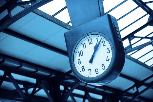 City Clock in train station