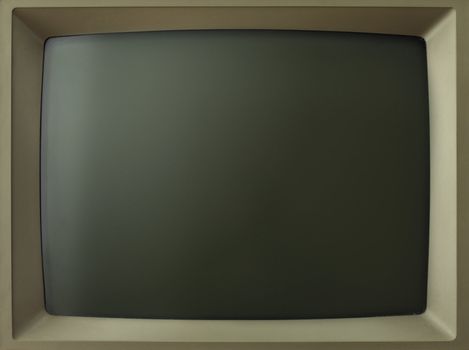 Old computer/TV screen. 