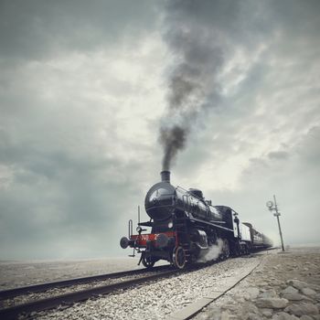 steam engine train