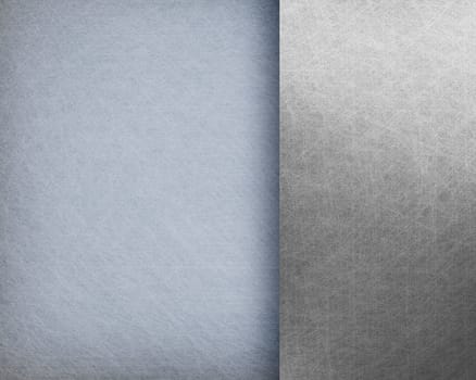 black background with grunge texture and vintage parchment paper illustration on white ribbon with copyspace, monochrome background