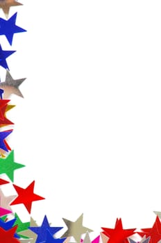 Colored stars background for your text on photo, and other.