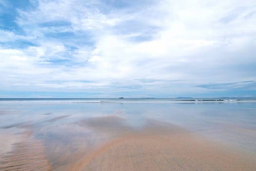 Landscape of Payam Island beach in Thailand