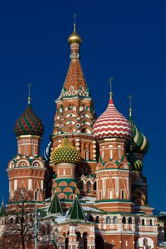 St Basil's Cathedral on Red Square, Moscow, Russia
