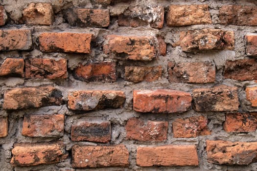 Background with old brick wall