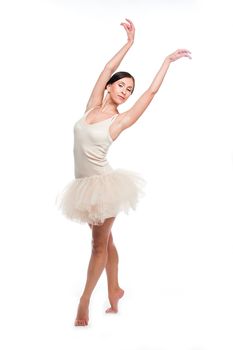 Photo young and beautiful ballerina