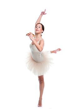 Photo young and beautiful ballerina