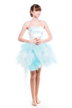 Photo young and beautiful ballerina