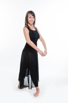 Photo young and beautiful ballerina