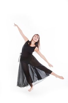 Photo young and beautiful ballerina