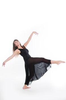 Photo young and beautiful ballerina