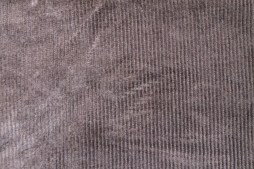 Texture of Brown corrugated fabric 
