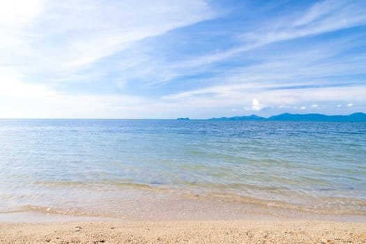 Landscape of beach in Thailand