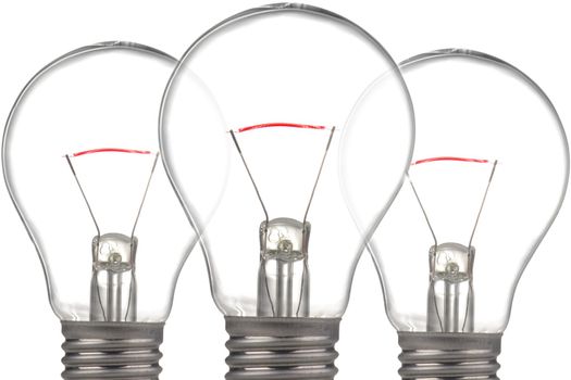 Bulb on a white background