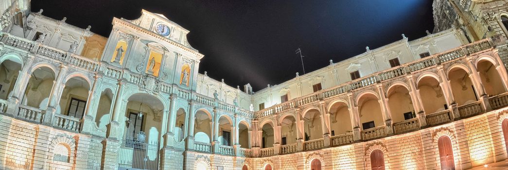 Beautiful ancient architecture of Apulia, Italy.