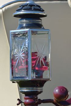 Red Horse Carriage Lamp