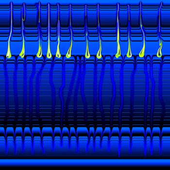 schwarz-blauer Hintergrund mit grün, digitale Grafik