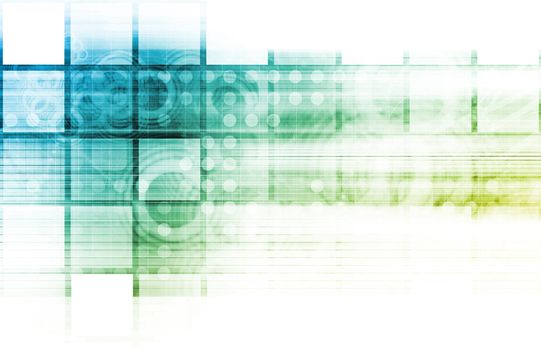Medical Technology Background as a Art Concept