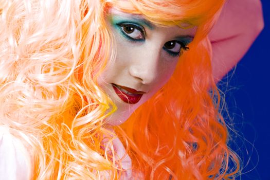 Orange haired fairy teen