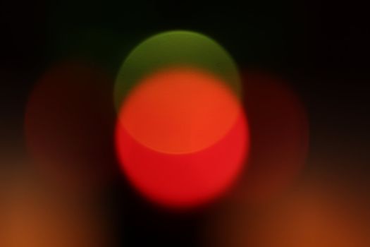 fine abstract image of red and green defocused lights