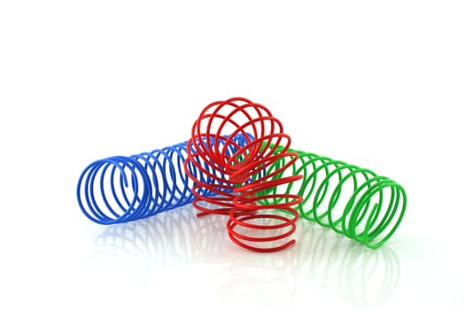 Color wire spiral 