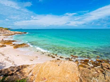 Idyllic Scene Ao Nuan Beach at Samed Island,Thailand