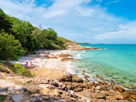 Idyllic Scene Beach at Samed Island,Thailand