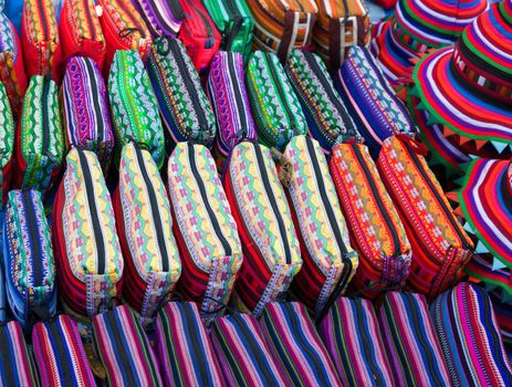bright colourful purses or bags for sale in thailand