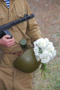 Outfit a Russian soldier during the Second World War