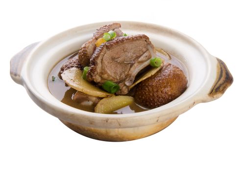 duck. Chinese stew duck asia food