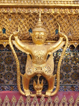 Thai Demon in Grand Palace , Bangkok Thailand 