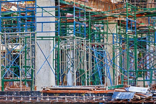 Building structures on the construction of reinforced concrete buildings