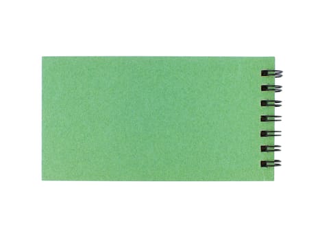 Isolated pencil with notebook on white background